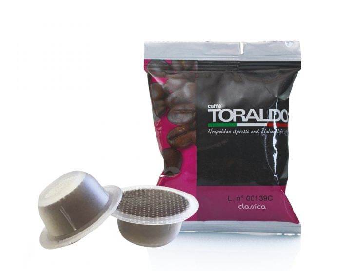 100 Capsule BIaletti Caffè Toraldo Miscela Classica - Ital Cialde