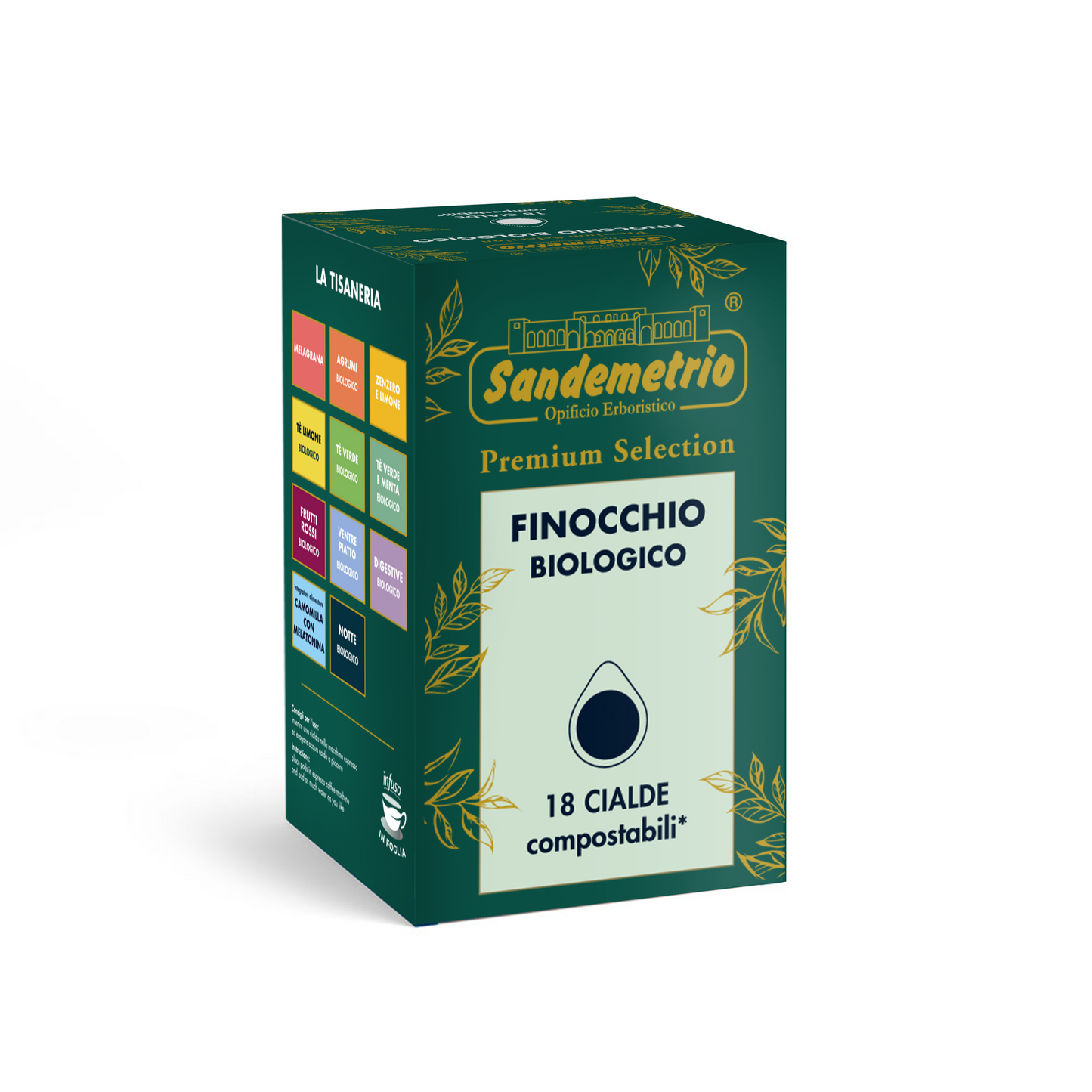 18 Cialde SanDemetrio Finocchio Bio Sandemetrio