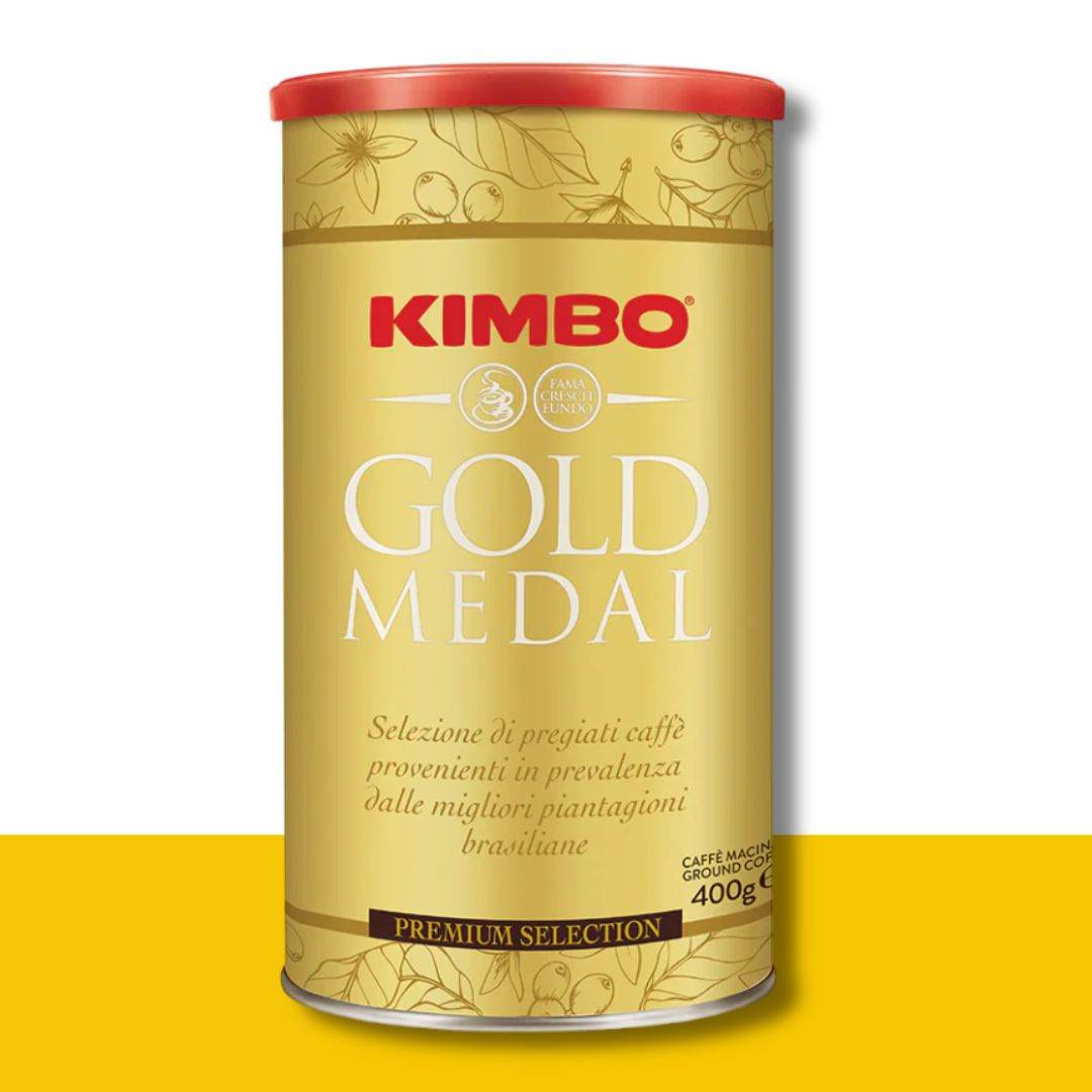 400g Latta Macinato Caffè Kimbo Gold Medal - Ital Cialde