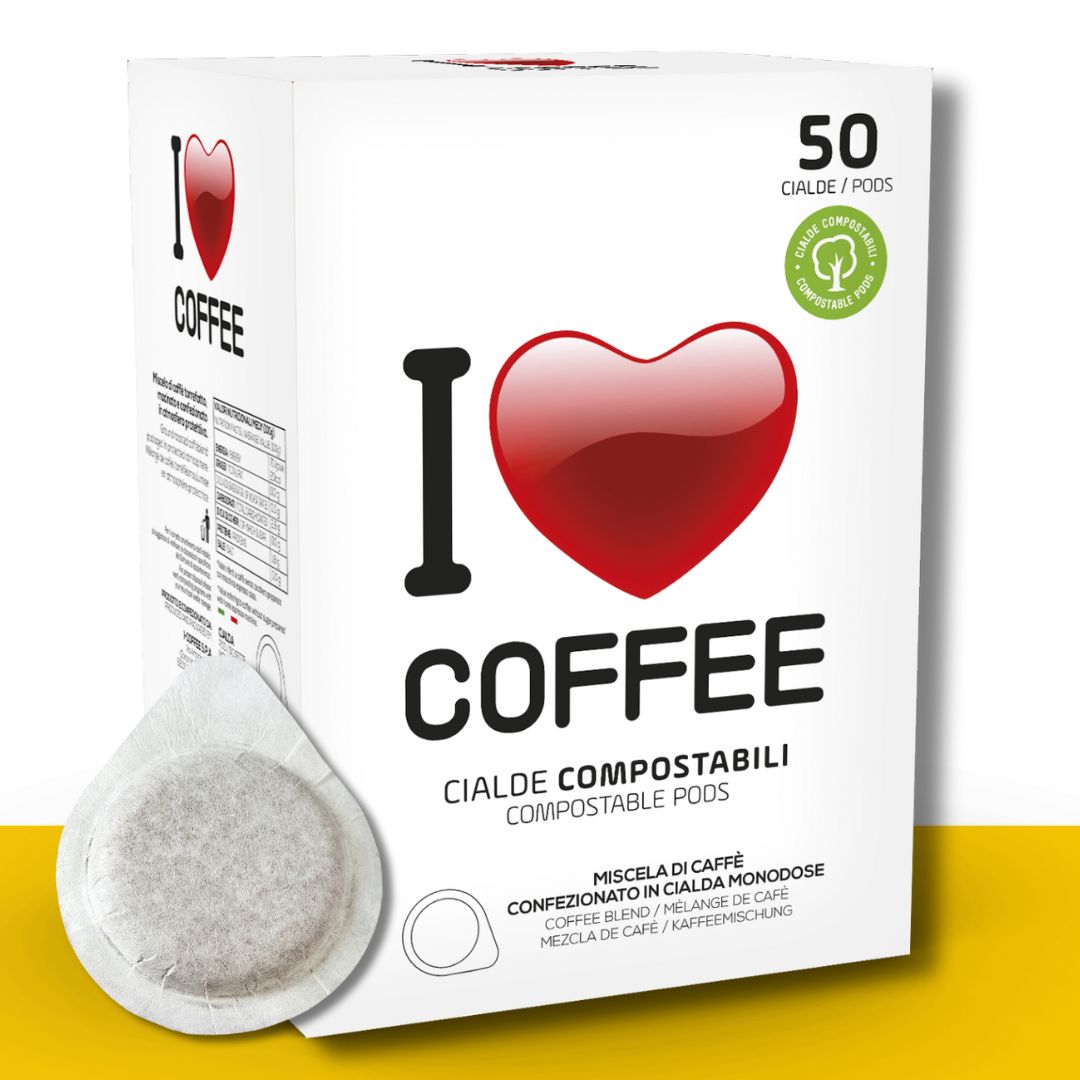Cialde I love Coffee Miscela Rossa I Love Coffee