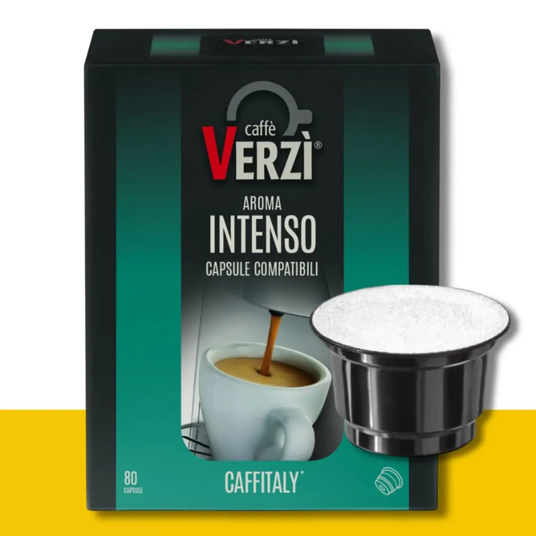 80 Capsule Compatibili Caffitaly Verzì Intenso Caffè Verzì
