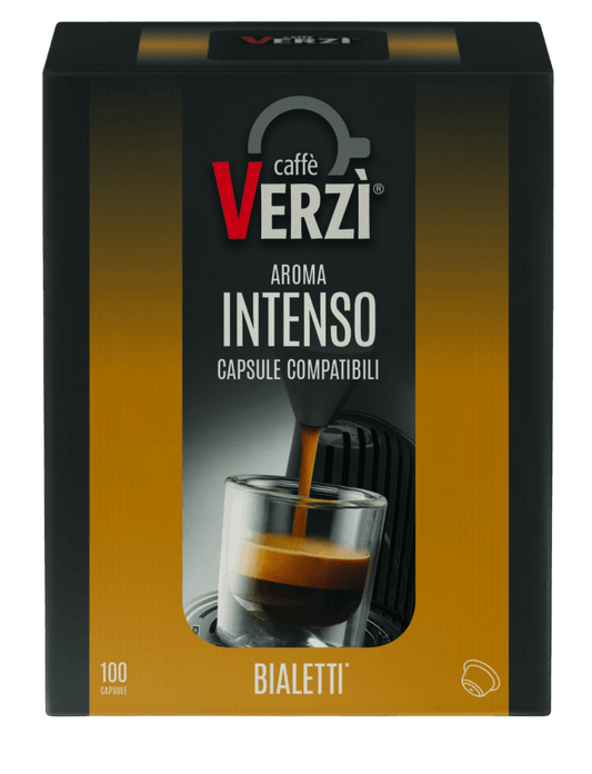 100 Capsule Bialetti Caffè Verzì Aroma Intenso - Ital Cialde