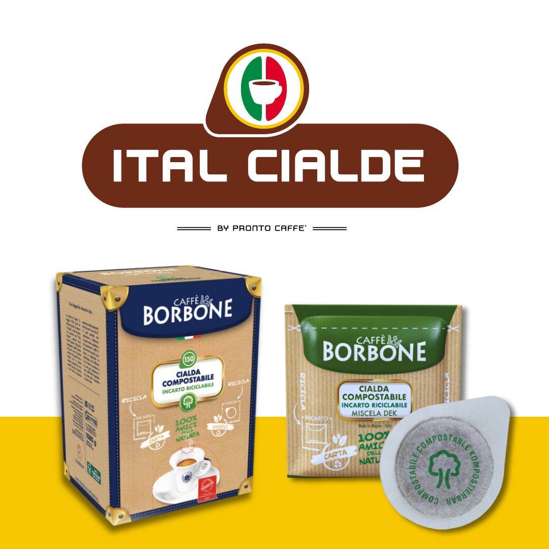 150 Cialde Caffè Borbone Miscela Dek - Ital Cialde
