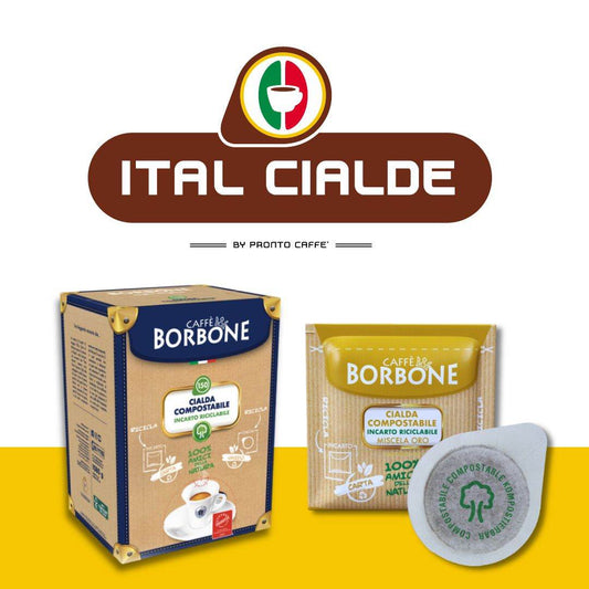150 Cialde Caffè Borbone Miscela Oro - Ital Cialde