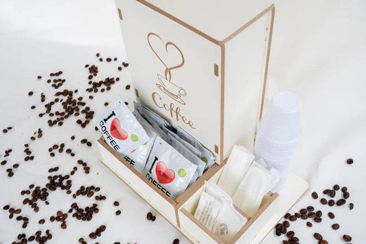 Portacialde/Capsule in Legno Verticale - Ital Cialde