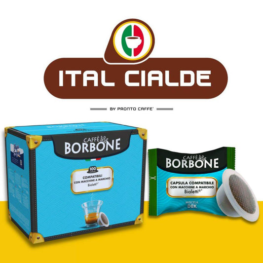 Bialetti Capsule Bialetti Caffè Borbone Dek - Ital Cialde