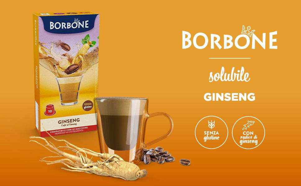 10 Capsule Nespresso Borbone Ginseng - Ital Cialde