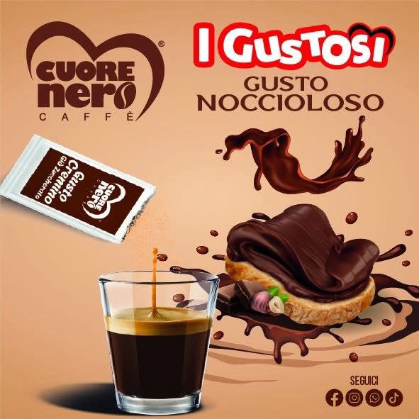 9 Zuccherini Aromatizzati Cuore Nero i Gustosi Cuore Nero