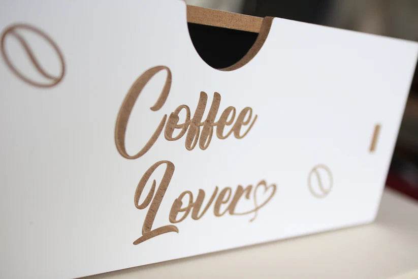 Cassetto Portacialde/Capsule Caffè in Legno Basic - Ital Cialde