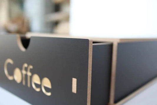 Cassetto Portacialde/Capsule Caffè in Legno Luxury - Ital Cialde