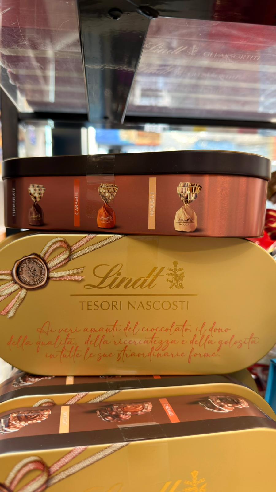 Lindt Tesori Nascosti Astuccio in Latta 100g Lidt