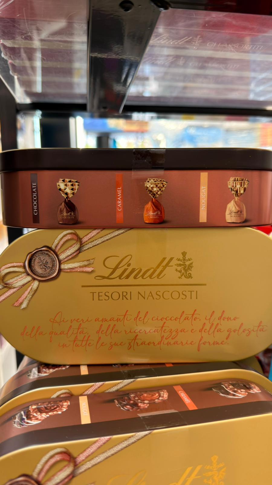 Lindt Tesori Nascosti Astuccio in Latta 100g Lidt