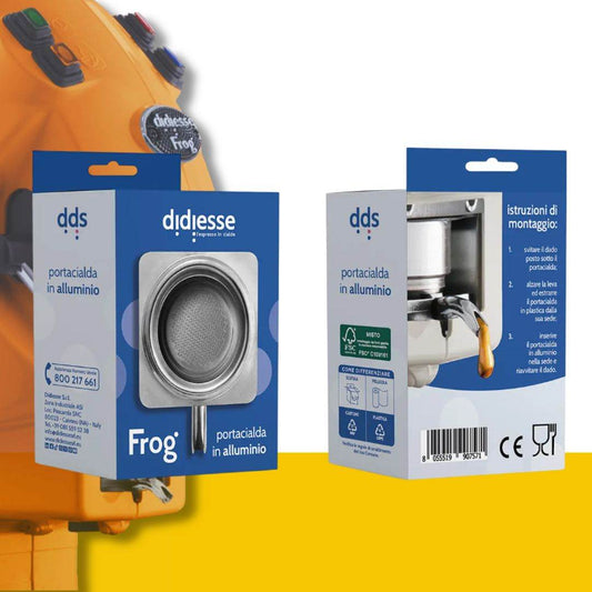 Porta Cialda in Alluminio Completo Didiesse Frog - Ital Cialde