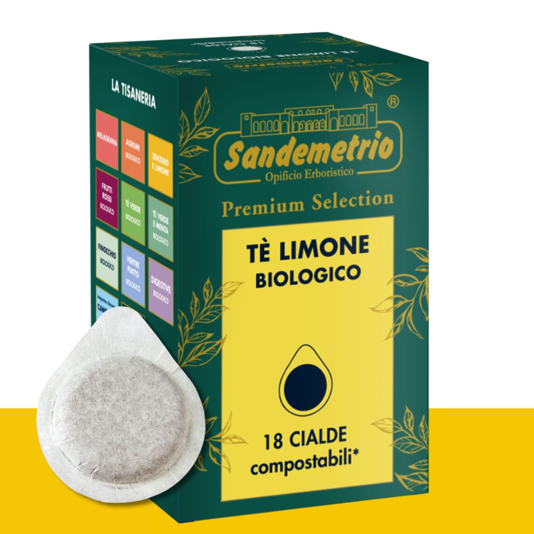 18 Cialde SanDemetrio Tè Limone Bio Sandemetrio