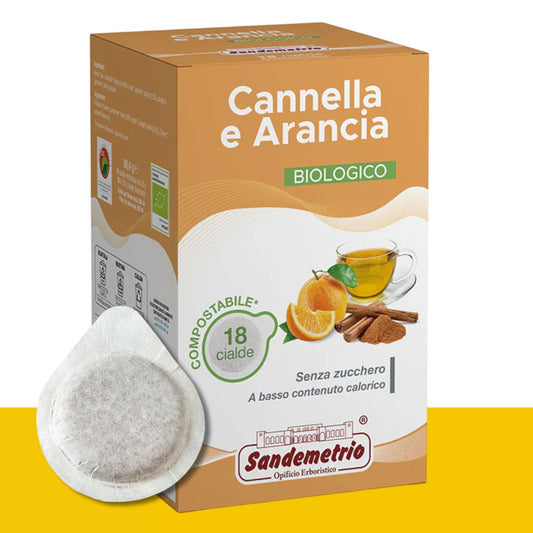 18 Cialde SanDemetrio Cannella Arancia Sandemetrio