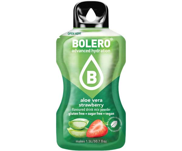 Bolero Aloe Vera e Fragola 9g Bolero Drinks