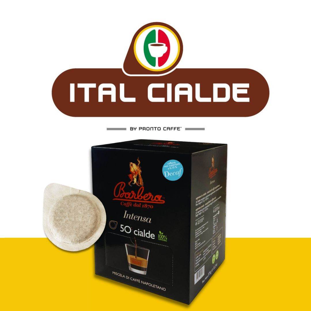 50 Cialde Caffè Barbera Decaf - Ital Cialde