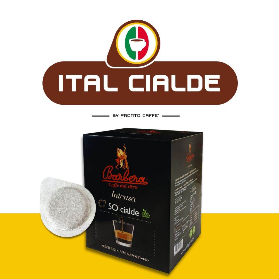 Cialde Caffè Barbera Miscela Intenso - Ital Cialde