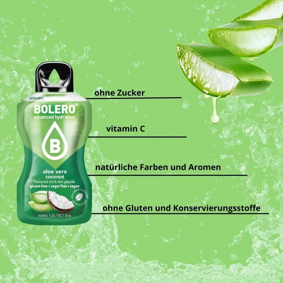 Bolero Aloe Vera e Cocco 9g Bolero Drinks