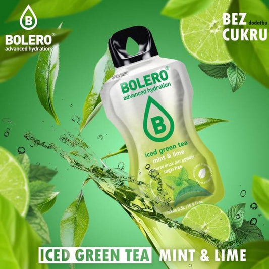 Bolero Iced GrenTea Menta e Lime 9g - Ital Cialde