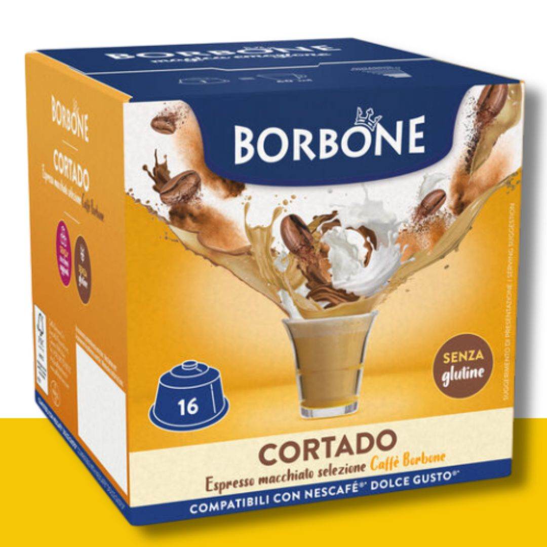 16 Capsule Dolce Gusto Borbone Cortado - Ital Cialde