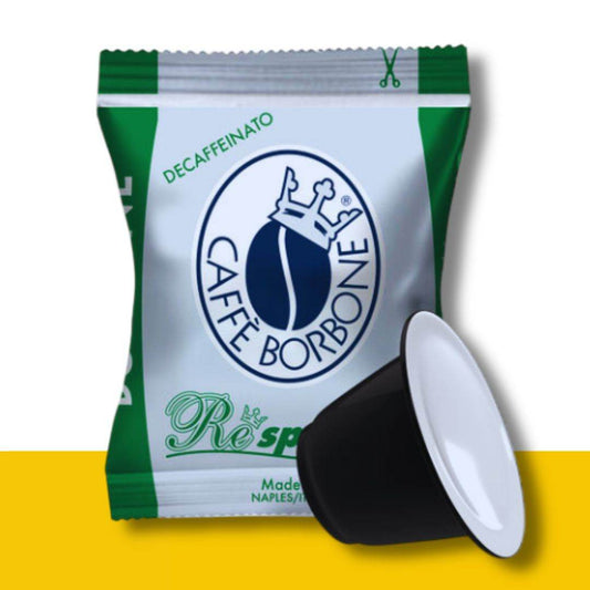 100 Capsule Nespresso Caffè Borbone Miscela Dek - Ital Cialde