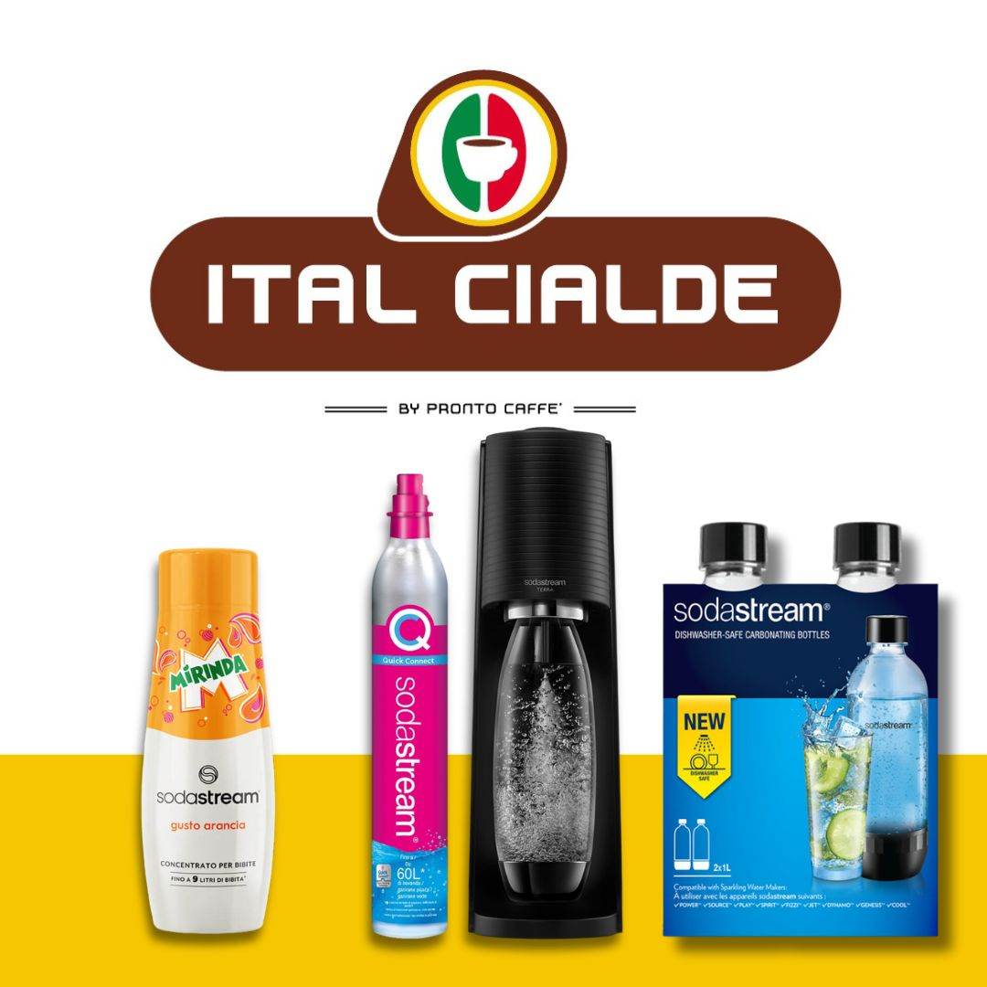 SodaStream Complete Pack - Ital Cialde