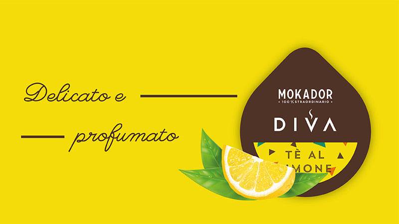 25 Capsule Diva Mokador Tè al Limone - Ital Cialde