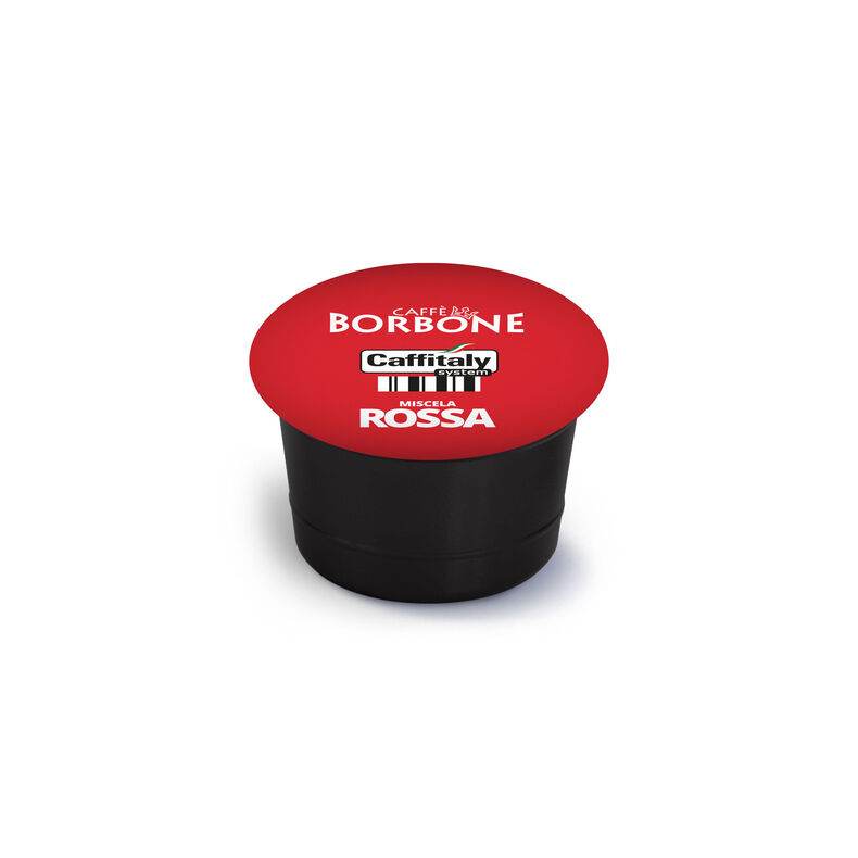 10 Capsule Originali Caffitaly Caffè Borbone Miscela Rossa - Ital Cialde