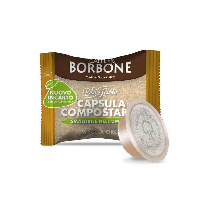 100 Capsule A Modo Mio Caffè Borbone Miscela Oro - Ital Cialde