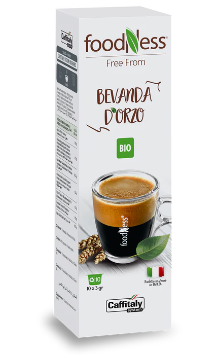 10 Capsule Originali Caffitaly Foodness Orzo Foodness
