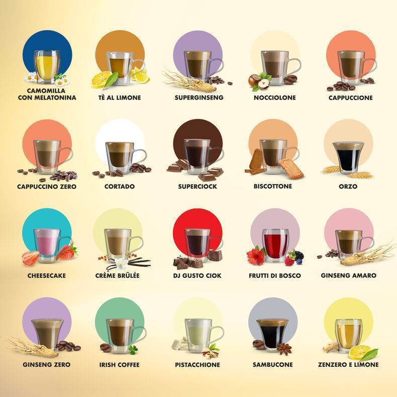 16 Capsule Dolce Gusto Borbone Camomilla e Melatonina - Ital Cialde