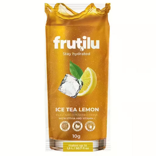 Frutilu Gusto Ice Tea Limone - Bevanda Istantanea in polvere 10g Frutilu