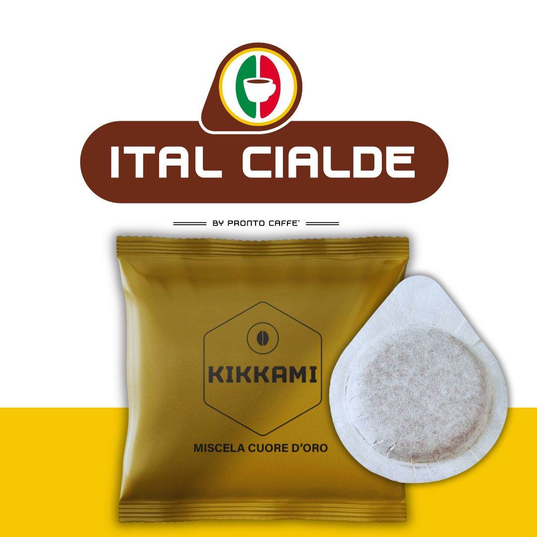 Cialde Caffè KIKKAMI Cuore D'Oro - Ital Cialde