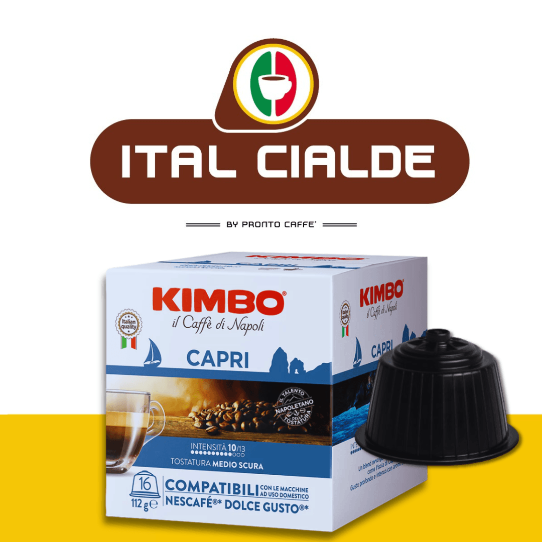 Capsule Dolce Gusto Caffè Kimbo Capri - Ital Cialde