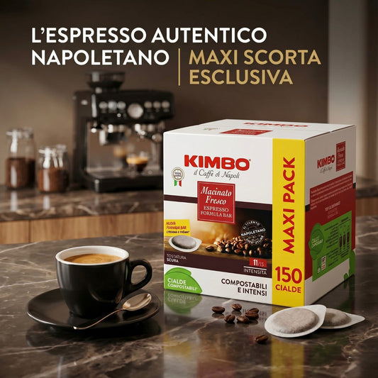 Cialde Caffè Kimbo Macinato Fresco | Maxi Pack Kimbo
