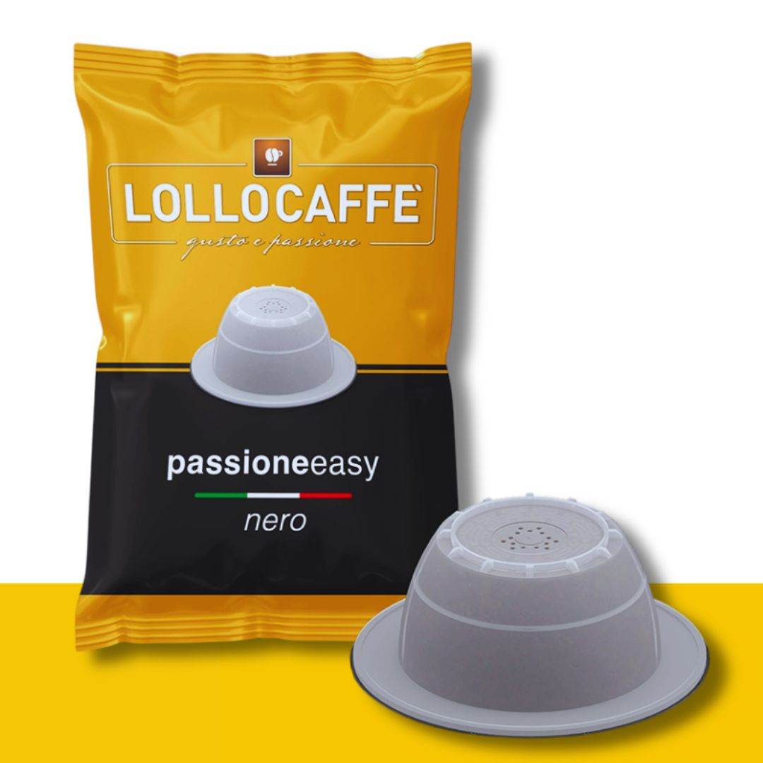 100 Capsule Bialetti Lollo Caffè Miscela Nera - Ital Cialde