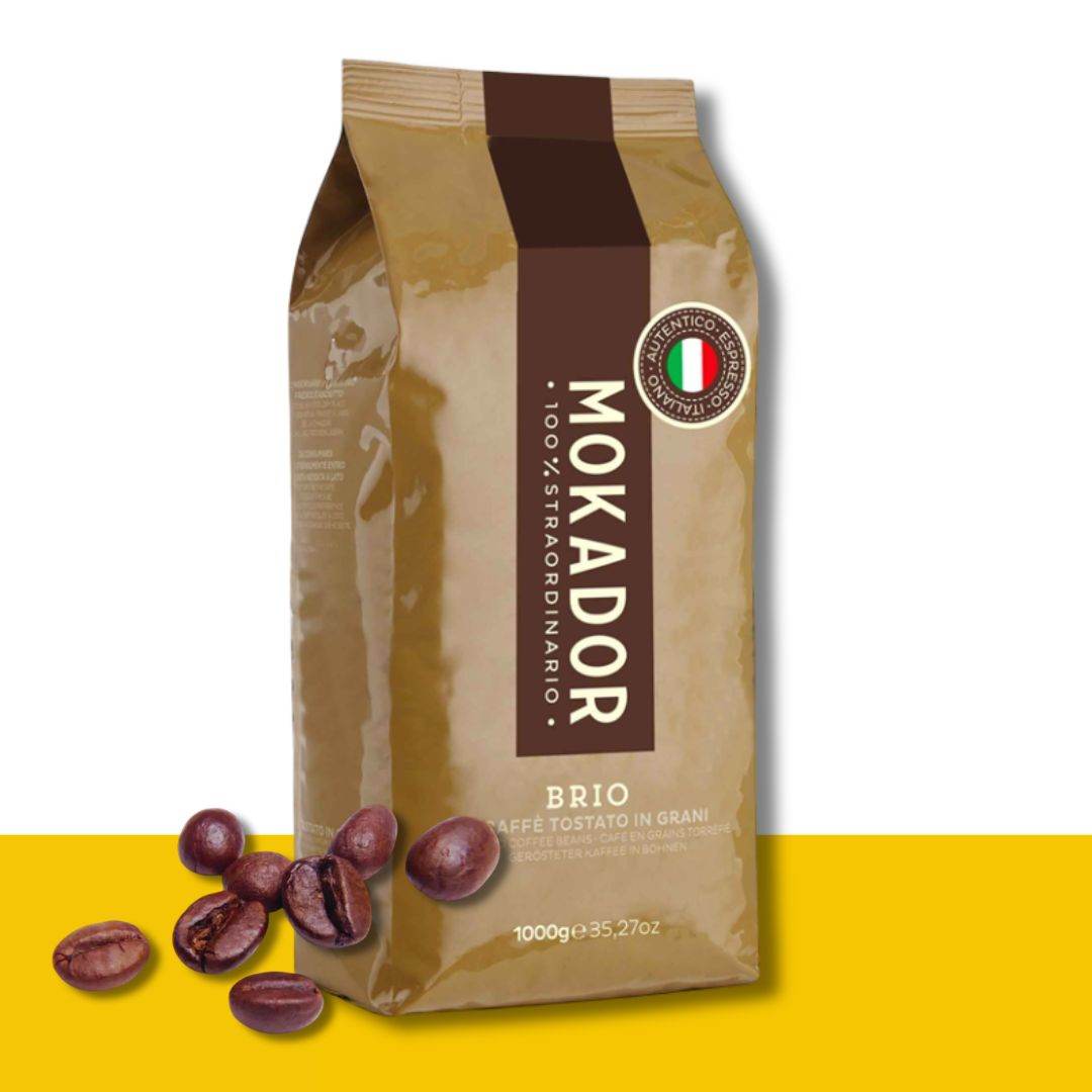 1Kg Caffè in Grani Mokador Brio - Ital Cialde