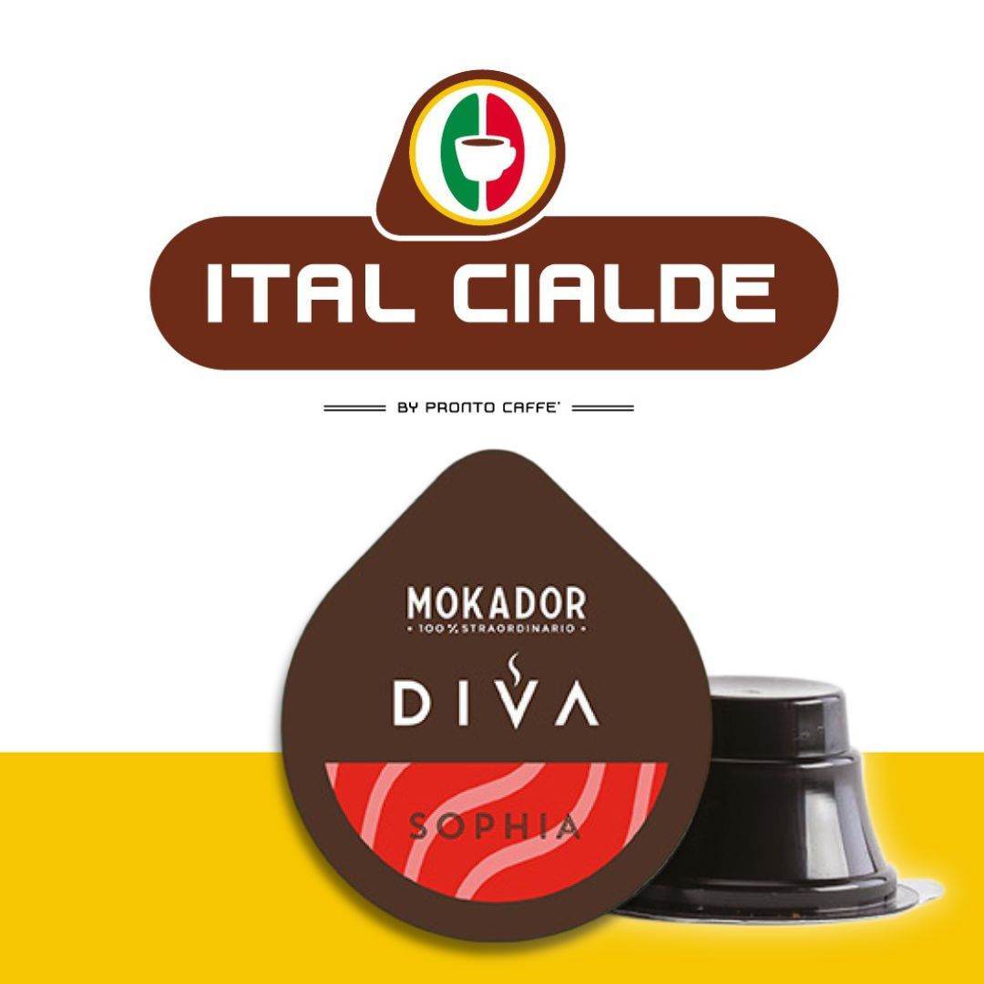 100 Capsule Diva Mokador Sophia - Ital Cialde