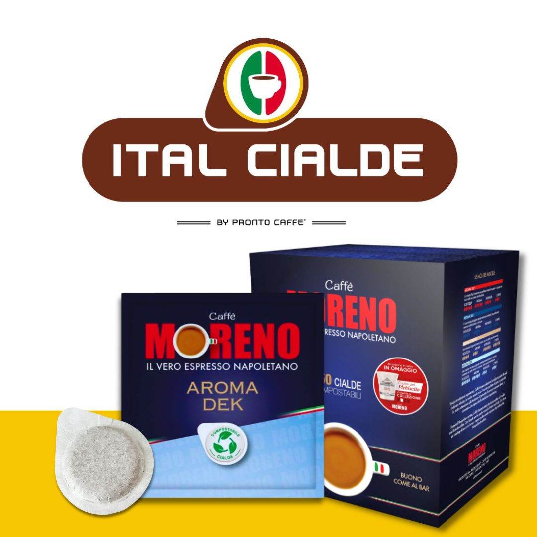 150 Cialde Caffè Moreno Aroma Dek - Ital Cialde