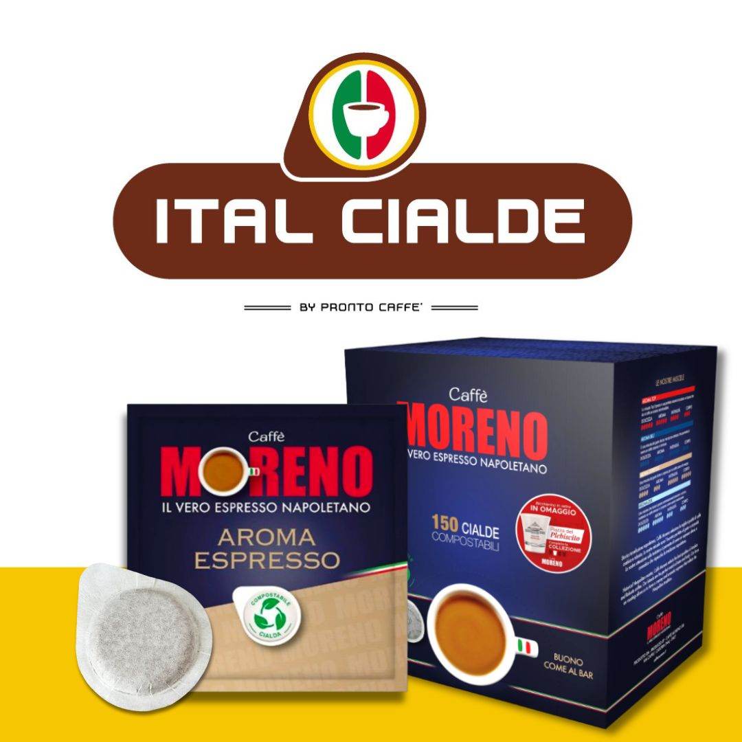 150 Cialde Caffè Moreno Aroma Espresso - Ital Cialde