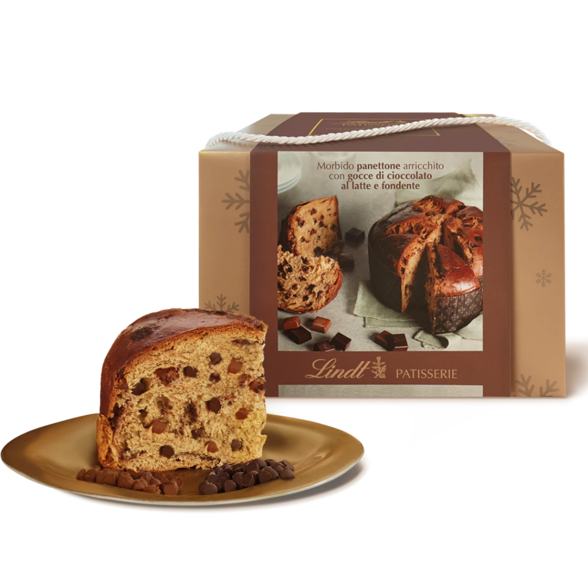 Lindt Panettone Doppio Cioccolato Confezione 750 g Lindt