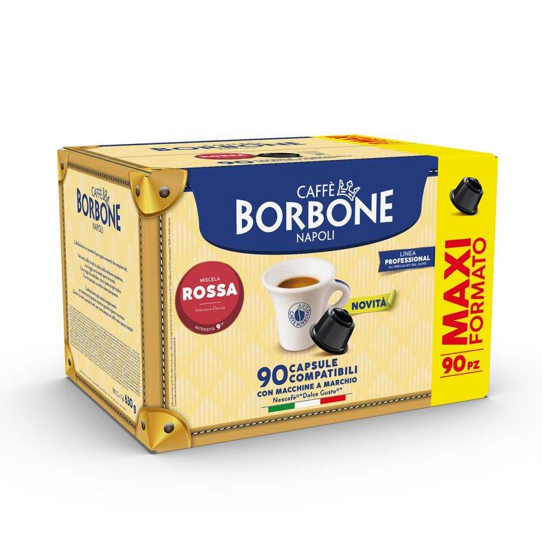 Caffè Borbone Capsule Dolce Gusto Miscela Rossa - Ital Cialde