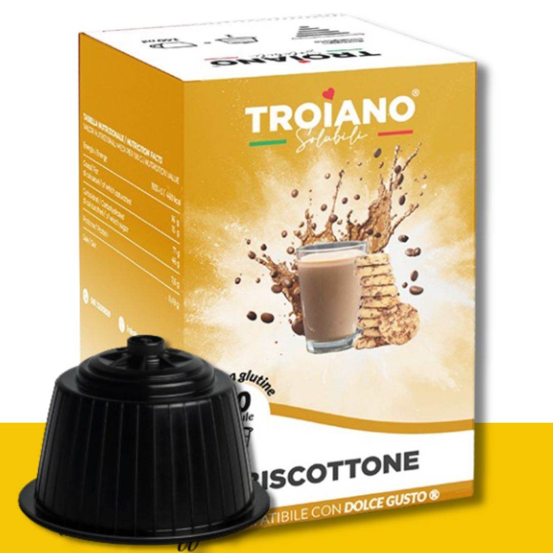 10 Capsule Dolce Gusto Troiano Biscottone - Ital Cialde