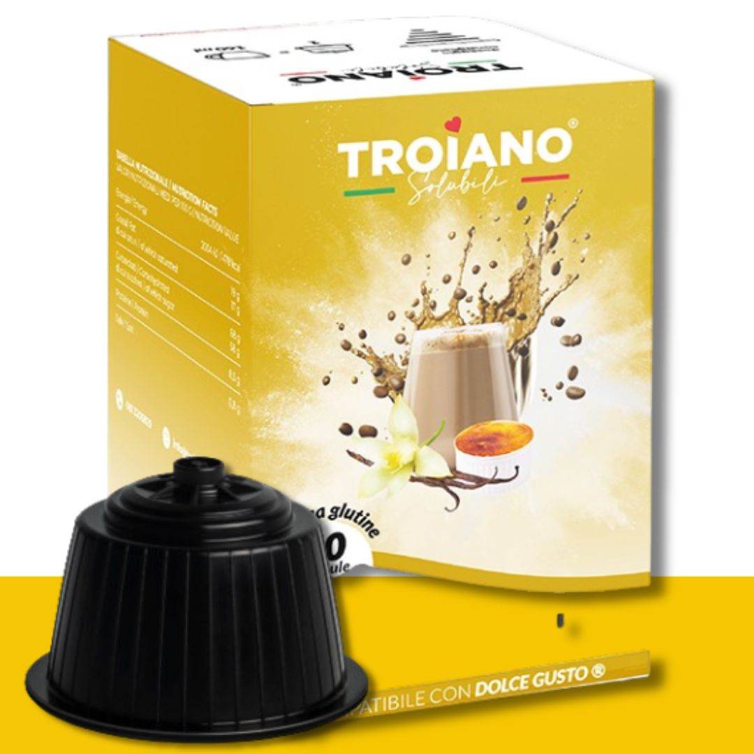 10 Capsule Dolce Gusto Troiano Creme Brulee - Ital Cialde