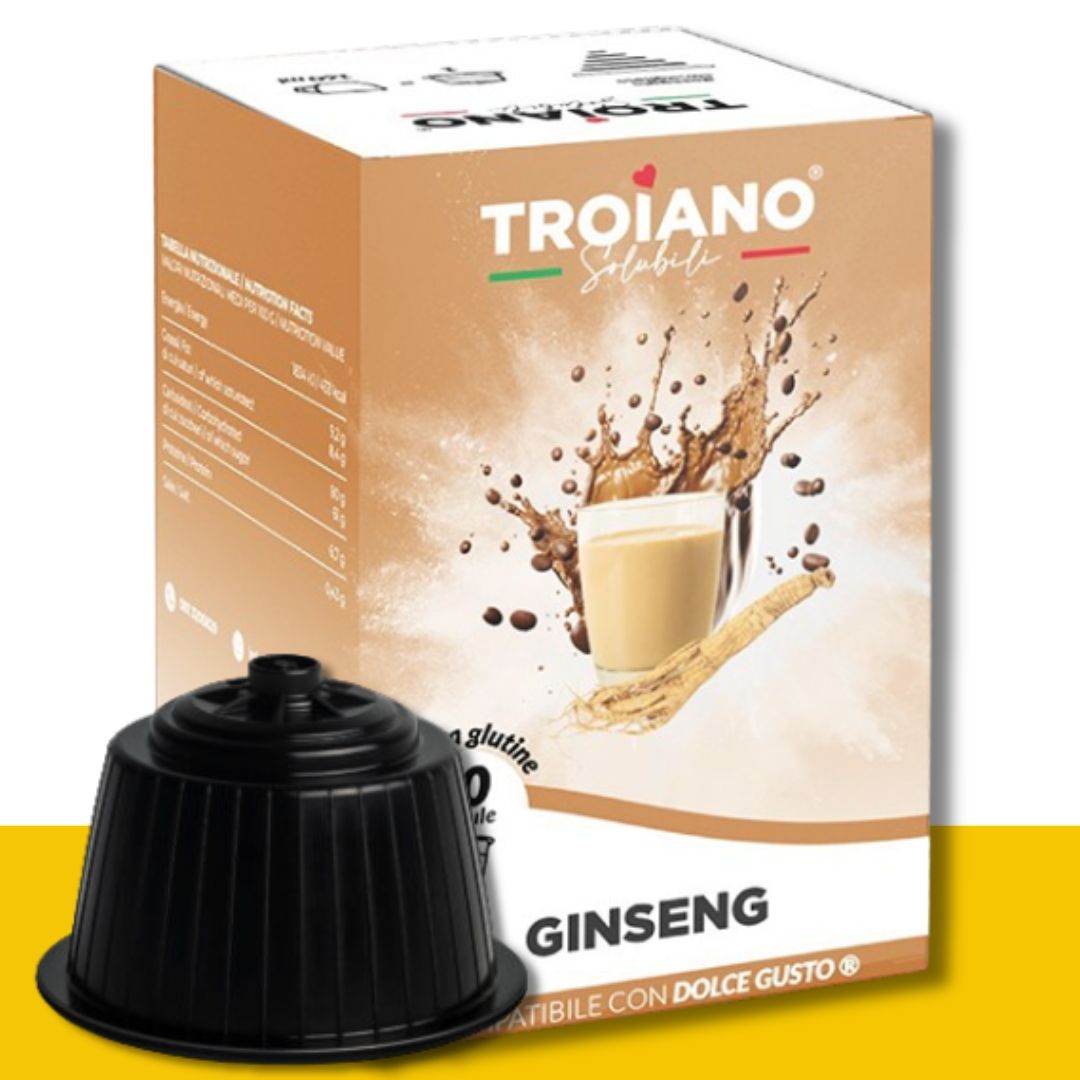 10 Capsule Dolce Gusto Troiano Ginseng - Ital Cialde