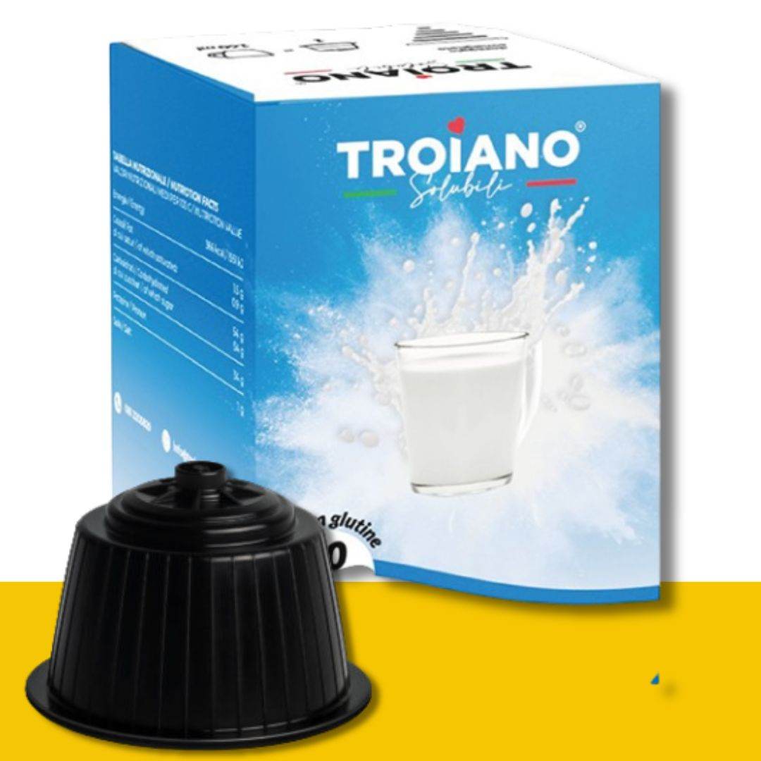 10 Capsule Dolce Gusto Troiano Latte - Ital Cialde