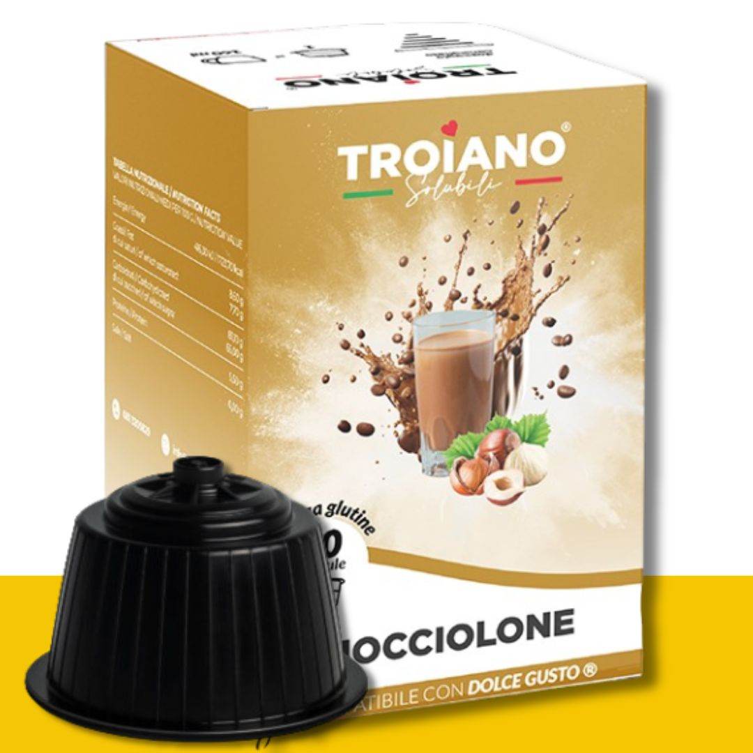 10 Capsule Dolce Gusto Troiano Nocciolone - Ital Cialde
