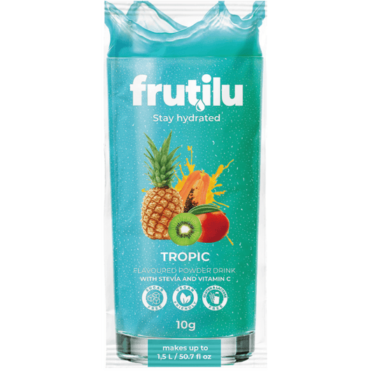 Frutilu Gusto Tropic - Bevanda Istantanea in polvere 10g Frutilu