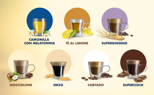 16 Capsule Dolce Gusto Borbone Caffè Super Ginseng Caffè Borbone